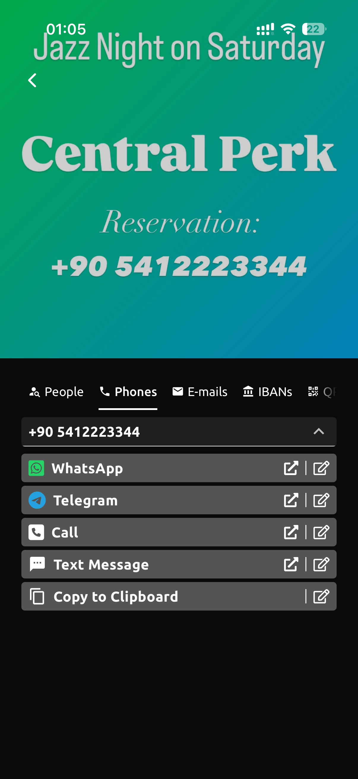 Text and QR scanning, still included